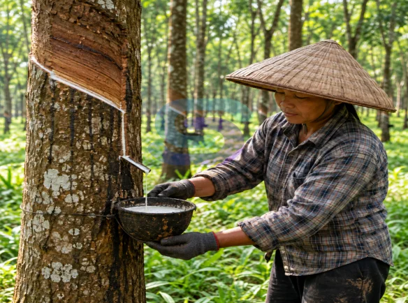 Giá cao su tự nhiên thế giới chịu áp lực điều chỉnh do lo ngại nhu cầu từ Trung Quốc